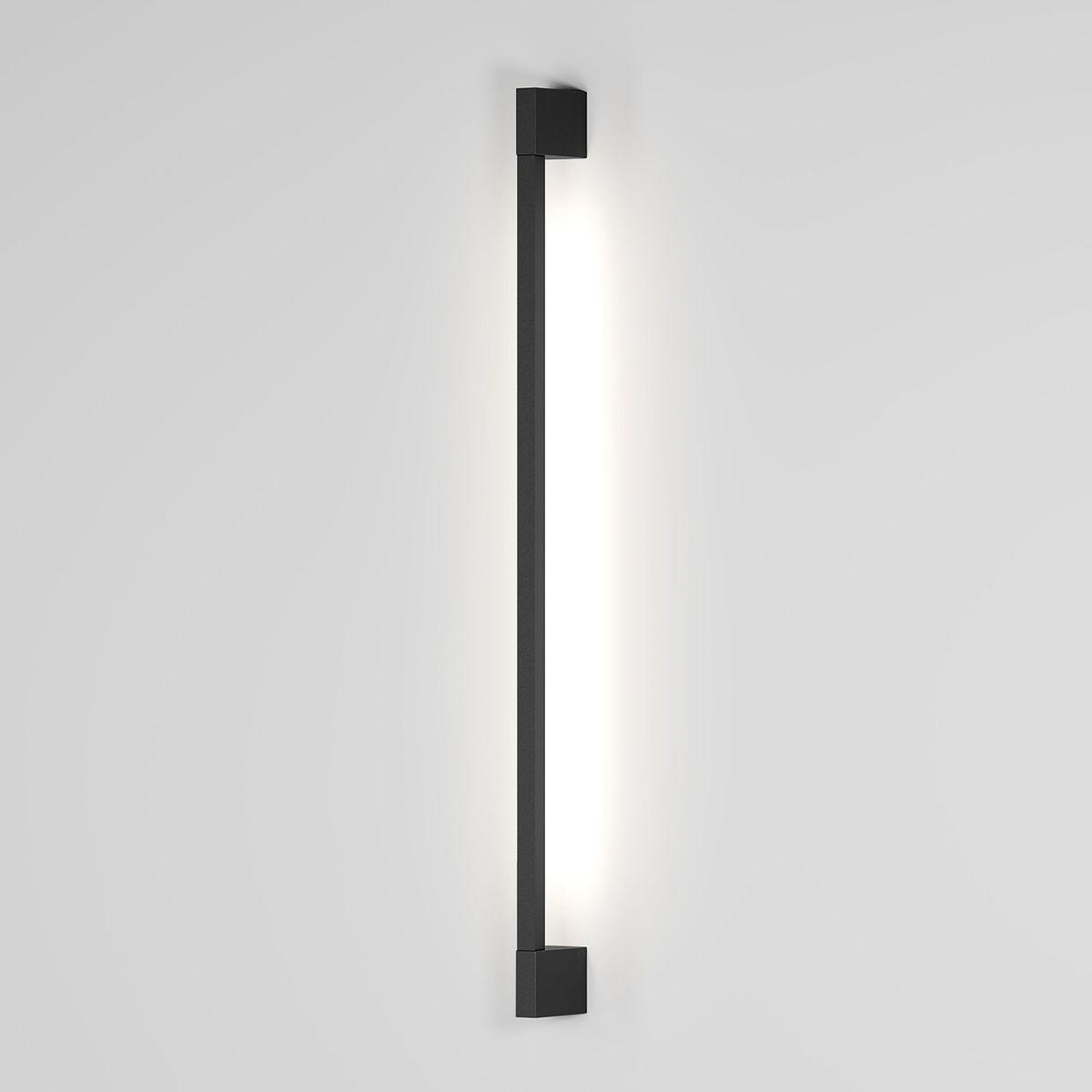 Уличный настенный светодиодный cветильник Elektrostandard Argos 35122/D черный a069746
