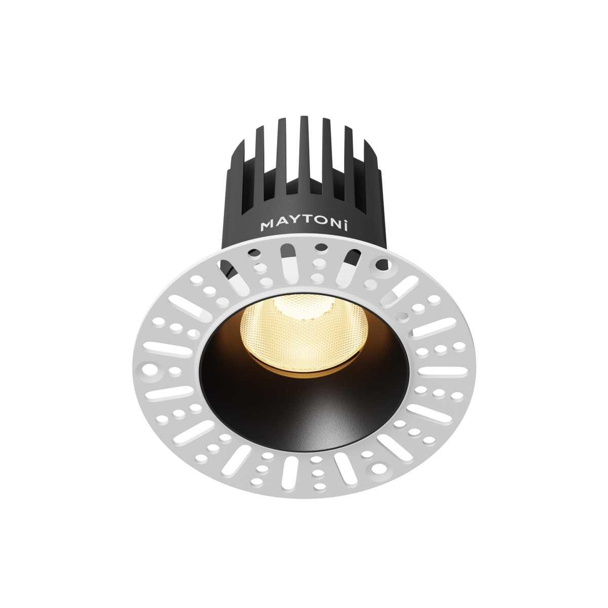 Встраиваемый светильник Maytoni Technical Dip DL121-15W-2.7K-TRS-B