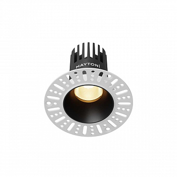 Встраиваемый светильник Maytoni Technical Dip DL119-10W-2.7K-TRS-B
