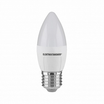 Лампа светодиодная Elektrostandard E27 6W 6500K матовая a048678