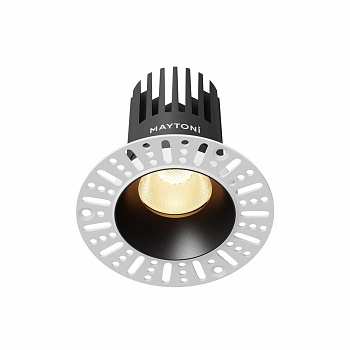 Встраиваемый светильник Maytoni Technical Dip DL121-15W-2.7K-TRS-B